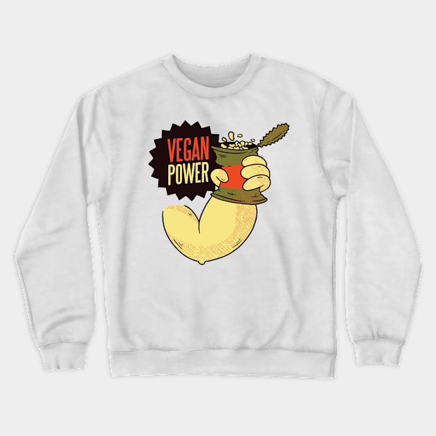 Vegan Power Crewneck Sweatshirt by Toda Loca